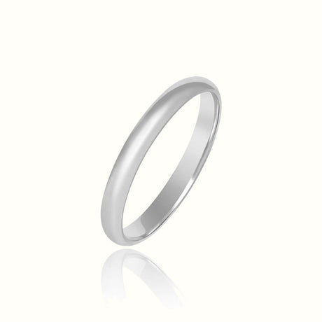Women's Silver Plain Ring The Gold Goddess Women’s Jewelry By The Gold Gods