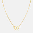 Women's Vermail Gold Handcuffs Necklace Pendant V2 The Gold Goddess Women’s Jewelry By The Gold Gods