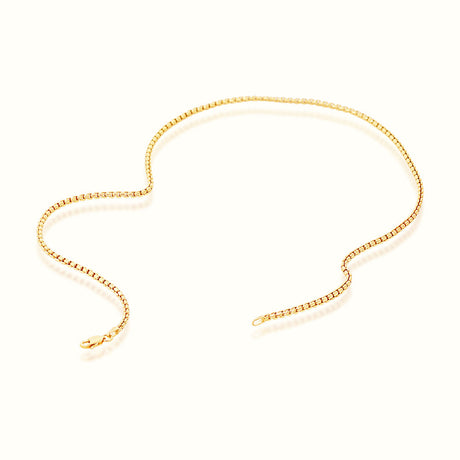 Women's Vermeil Box Chain V2 The Gold Goddess Women’s Jewelry By The Gold Gods