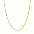 Women's Vermeil Cuban Diamond Tennis Chain The Gold Goddess Women’s Jewelry By The Gold Gods