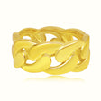 Women's Vermeil Cuban Ring The Gold Goddess Women’s Jewelry By The Gold Gods