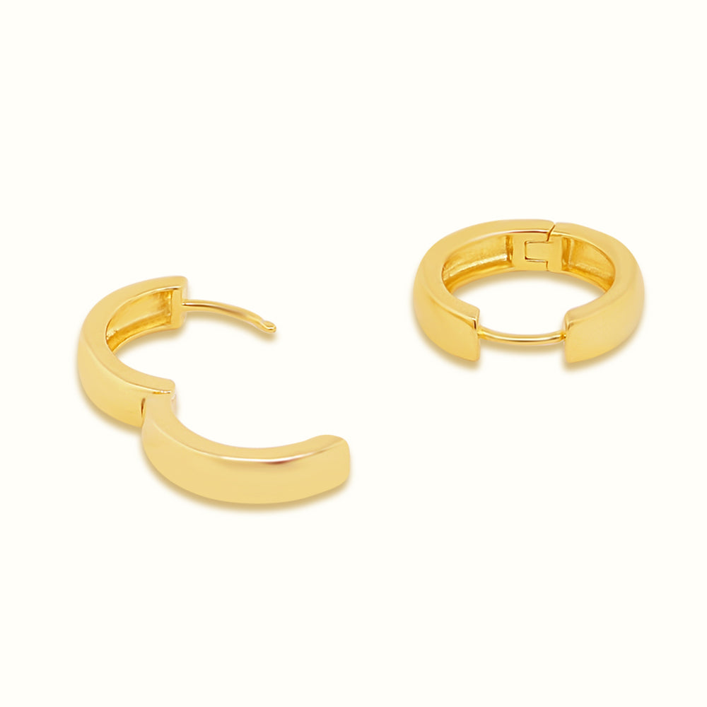 Women's Vermeil Extra Small Hoop Earrings The Gold Goddess Women’s Jewelry By The Gold Gods