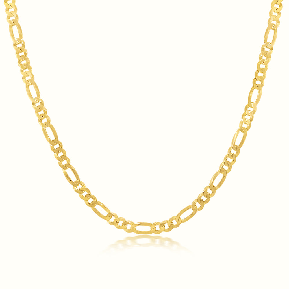 Women's Vermeil Figaro Chain 5mm The Gold Goddess Women’s Jewelry By The Gold Gods