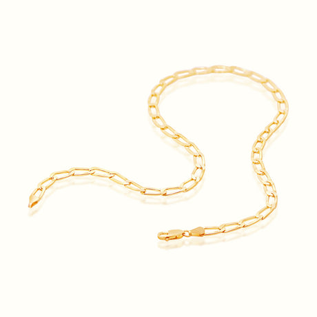 Women's Vermeil Flat Paperclip Chain The Gold Goddess Women’s Jewelry By The Gold Gods