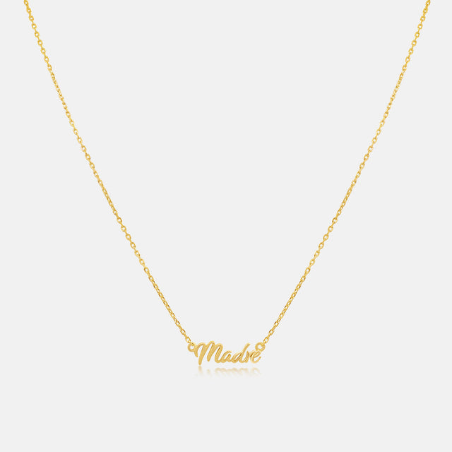 Women's Vermeil Madre Necklace The Gold Goddess Women’s Jewelry By The Gold Gods