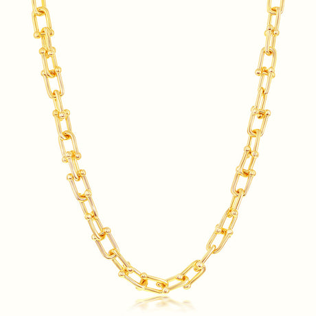 Women's Vermeil U Chain The Gold Goddess Women’s Jewelry By The Gold Gods