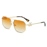 Zelus Sunglasses The Gold Gods orange Gradient