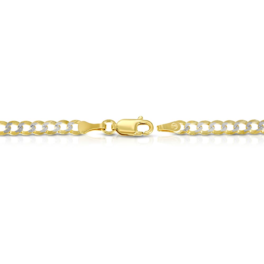 Solid Gold Pave Curb Cuban Chain The Gold Gods 2