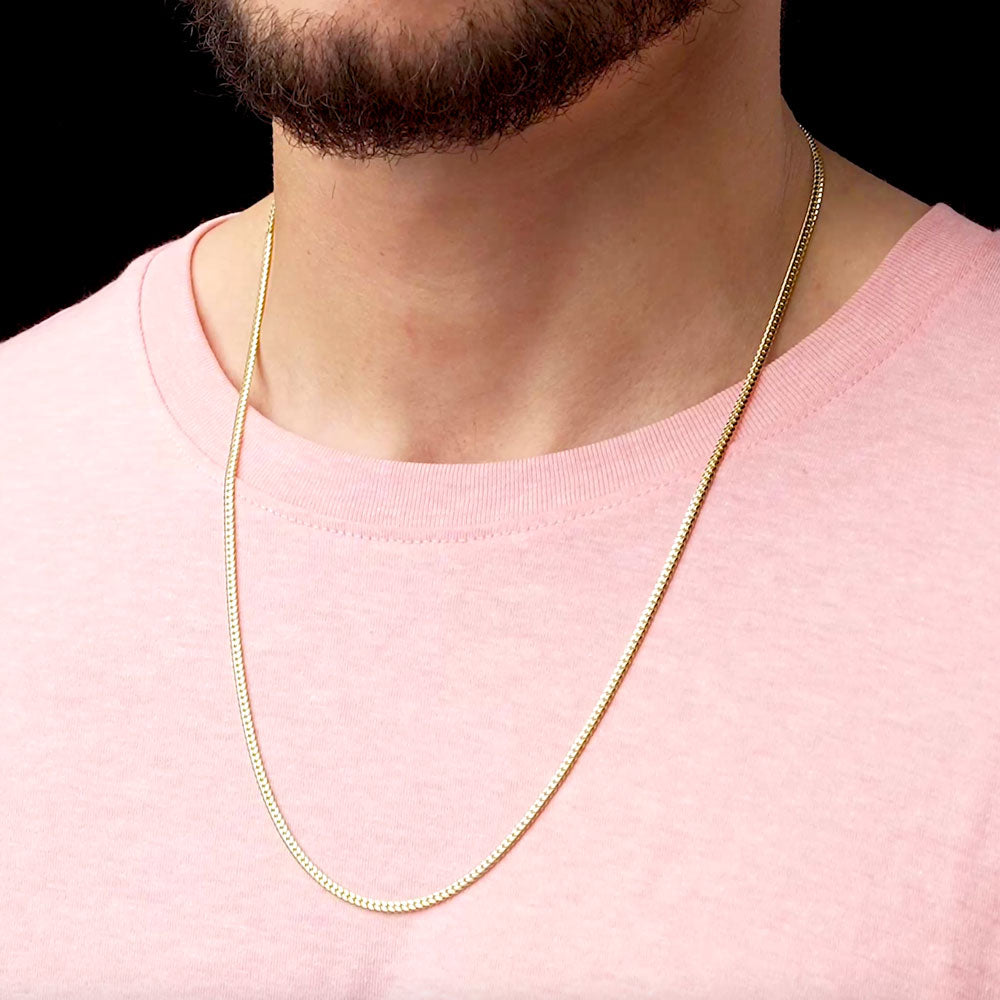 The Gold Gods 8mm Miami Cuban Gold Link Chain Necklace