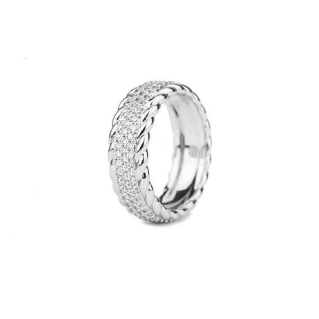 18k-white-gold-plated-3-Row-Rope-eternity-diamond-ring-the-gold-gods-mens-jewelry