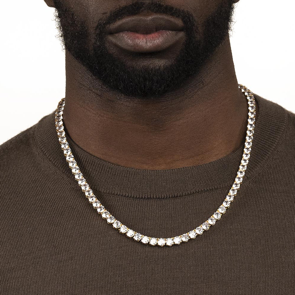 Tenise Chain Diamond Tennis Chain 6mm | The Gold Gods