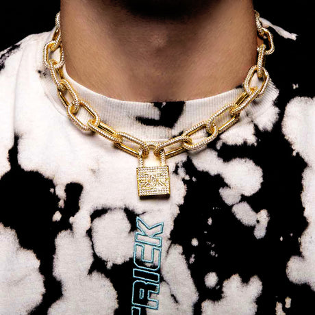Diamond Links of Life Chain mens jewelry The Gold Gods