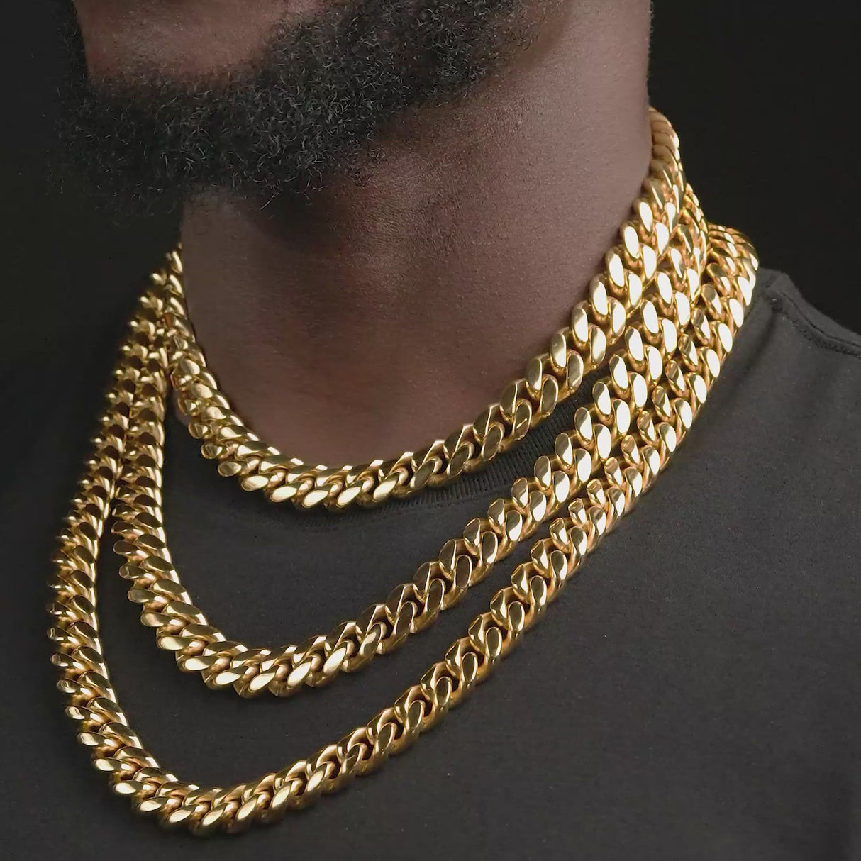 Miami Cuban Link Chain 14mm The Gold Gods 18 22 26 inch Video
