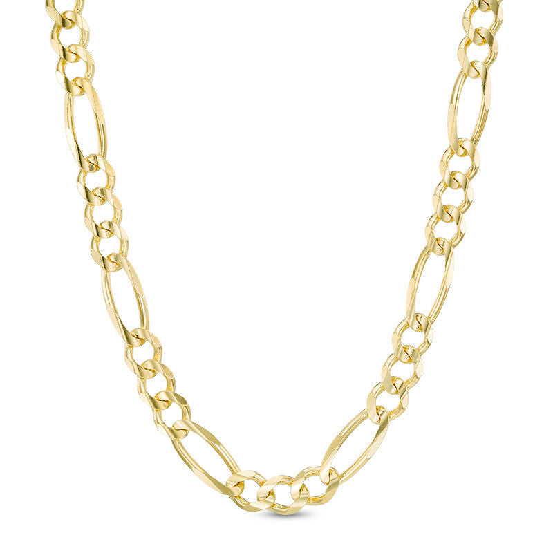 Men's Solid Gold Figaro Link Chain The Gold Gods Front