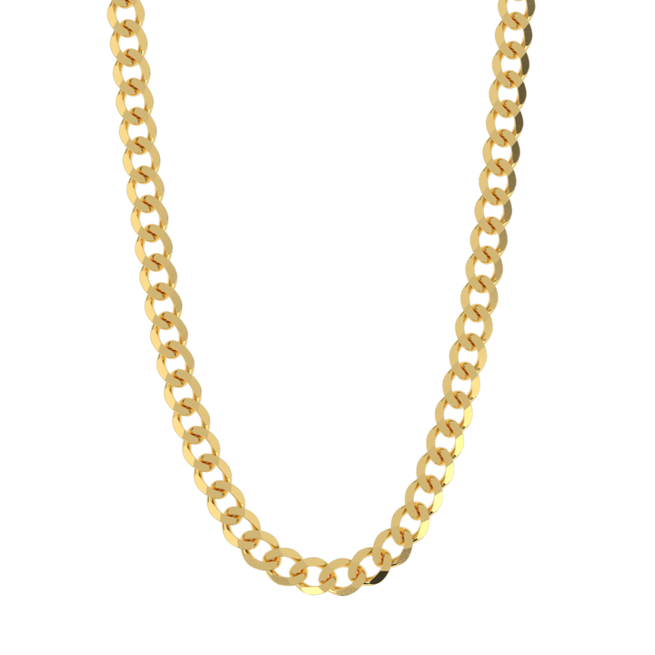 Mens Solid Gold Diamond Cut Rope Chain The Gold Gods  4