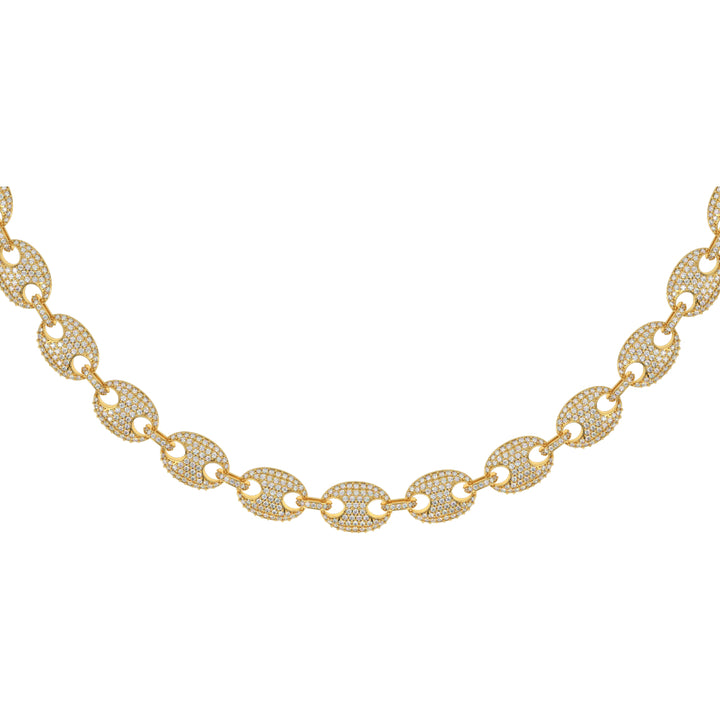 DIAMOND-puff-LINK-CHAIN-front-view-gold-chain-The-gold-gods-mens-jewelry