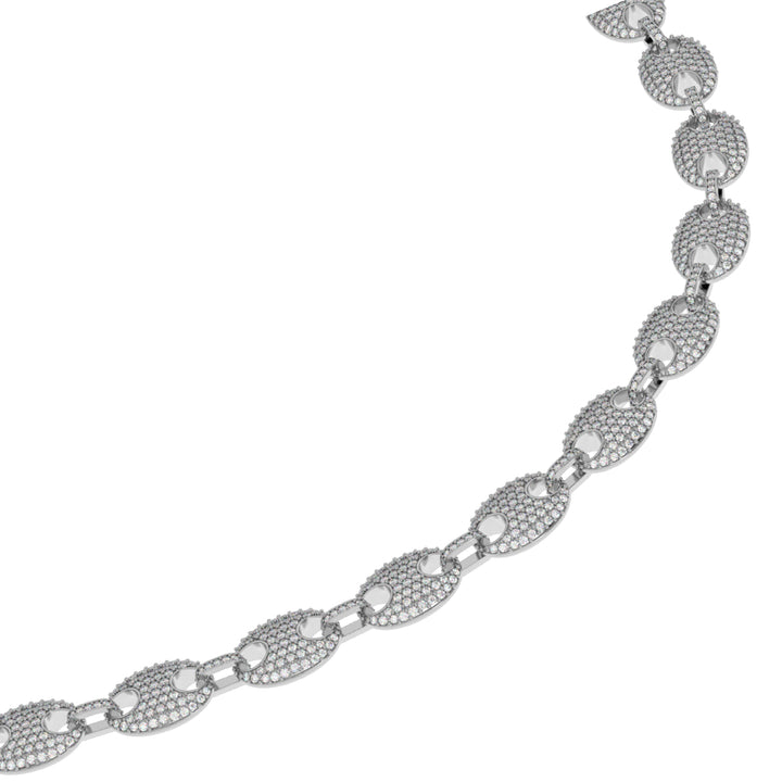 DIAMOND-puff-LINK-CHAIN-side-view-gold-chain-The-gold-gods-mens-jewelry-white-gold