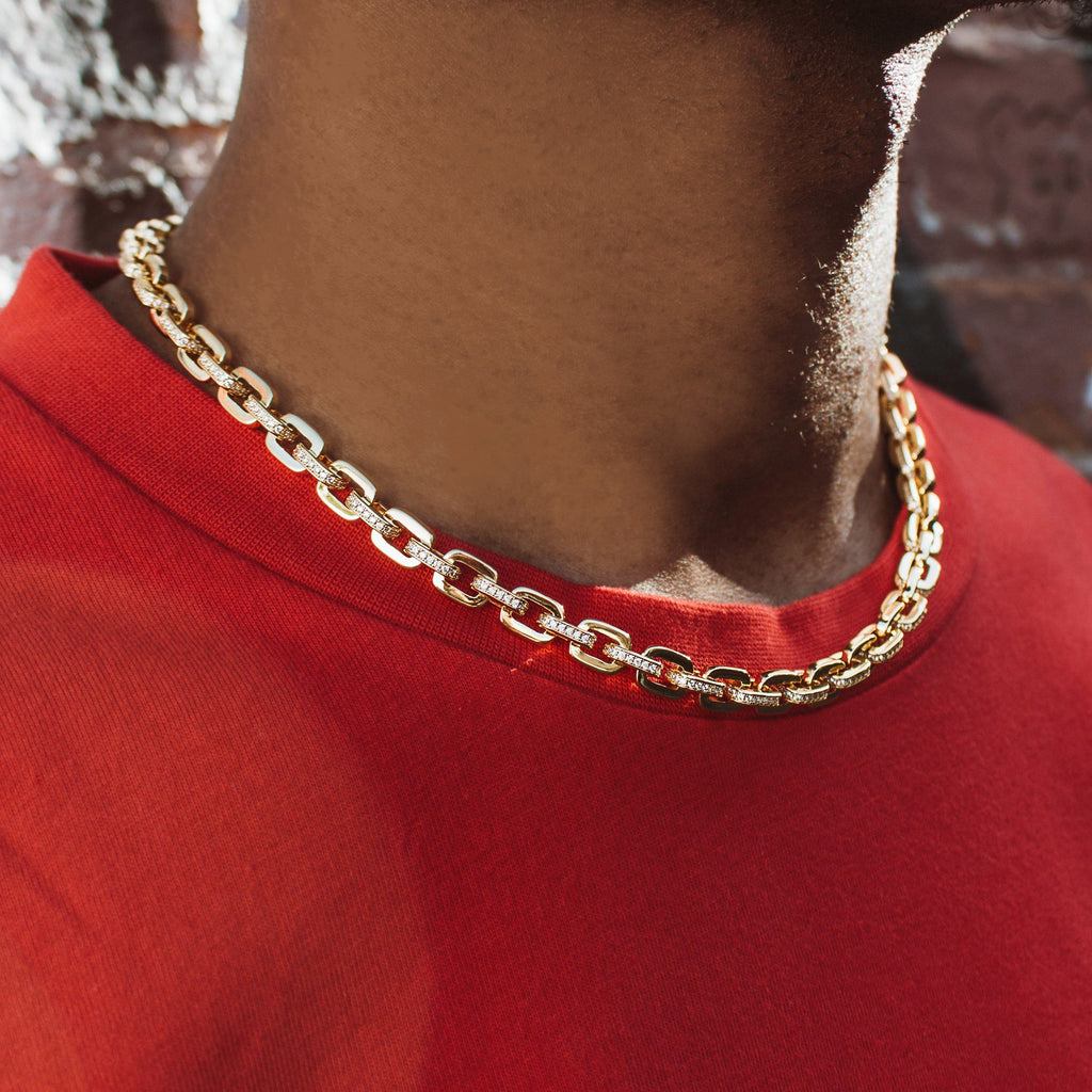 Solid Gold Cable Link Chain 10K - 14K | The Gold Gods