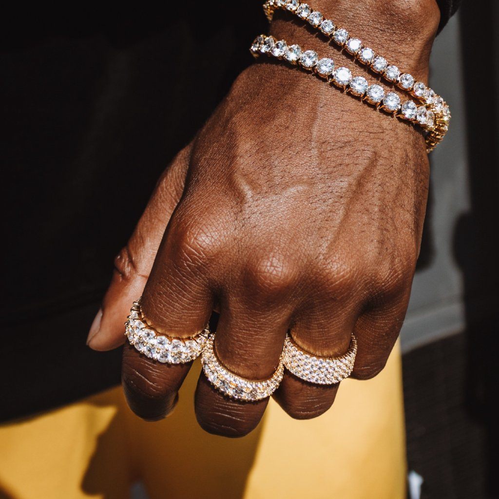 Rappers sales diamond rings