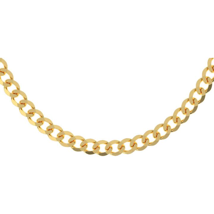 Mens Solid Gold Diamond Cut Rope Chain The Gold Gods  3