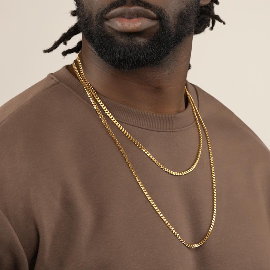 Micro Cuban Link Chain 4mm The Gold Gods - Main Image