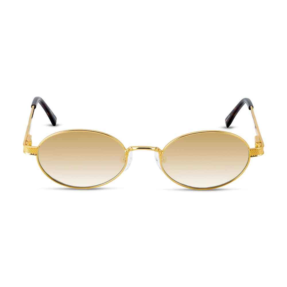 Ares Sunglasses The Gold Gods Brown Gradient
