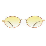 Ares Sunglasses Tortoise Rim Yellow Lense