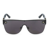 Cronos Glossy Black Sunglasses The Gold Gods Black