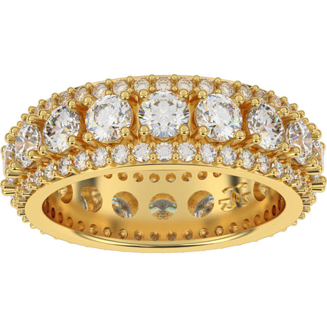 Diamond King's Eternity Ring The Gold Gods top men's jewelry