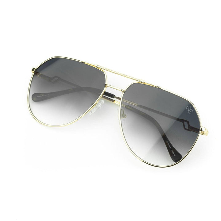 Escobar Designer Sunglasses The Gold Goddess Black Gradient 3