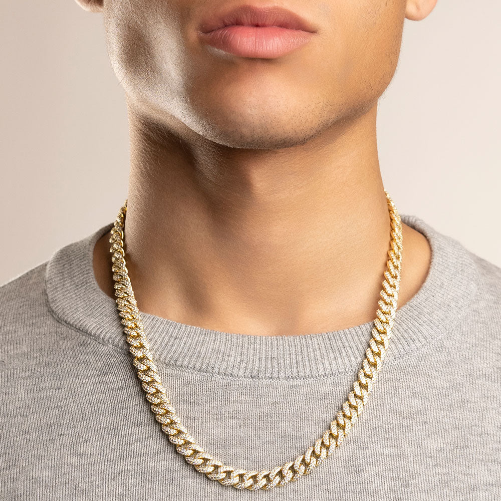 Solid Gold Cuban Link Chain 10k - 14k | The Gold Gods