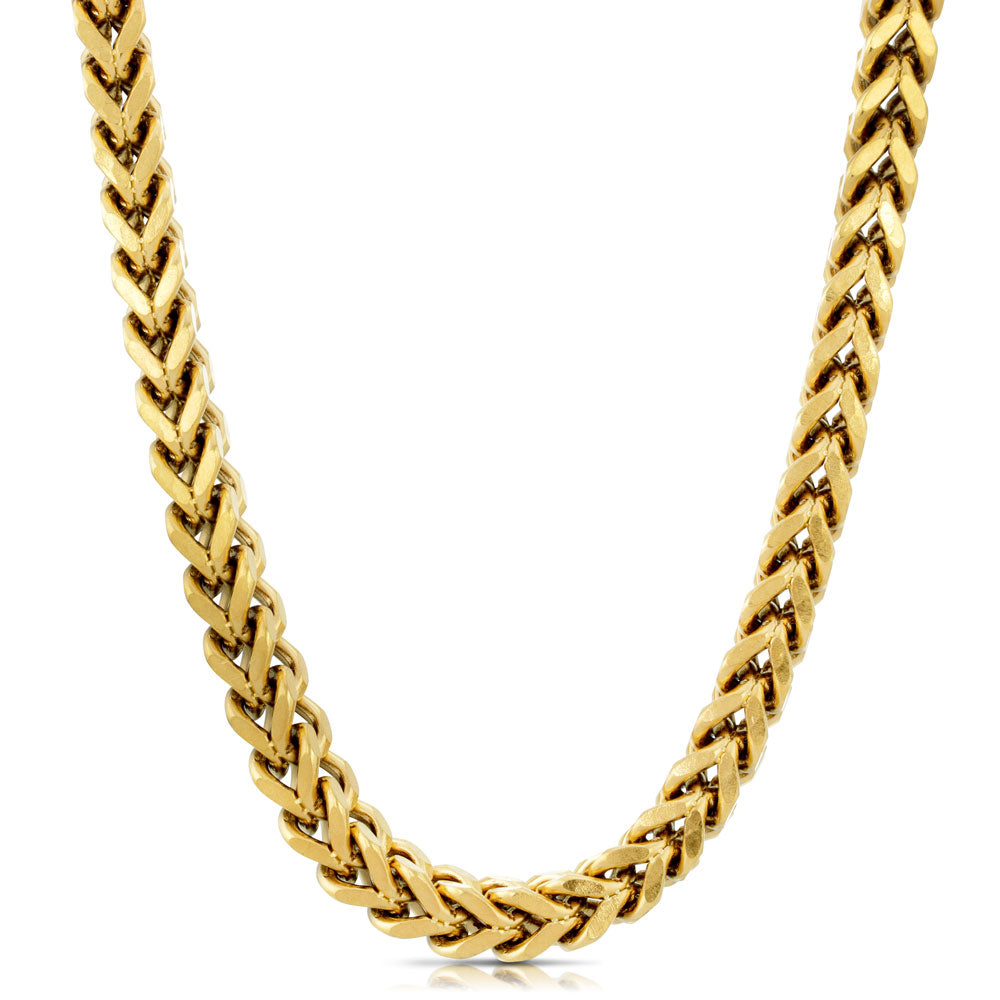 6mm Franco Box Chain The Gold Gods front view 3