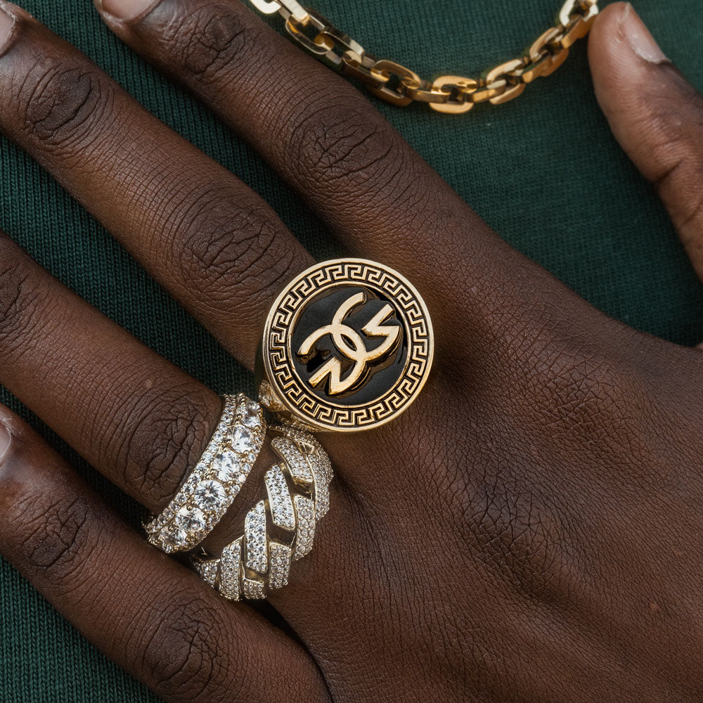 The Gold Gods Signature Logo Ring