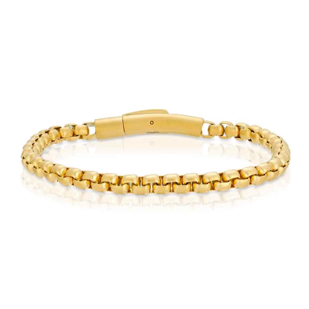 Box link 2024 bracelet gold