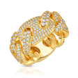 Gold Diamond Gucci Cuban Ring The Gold Gods