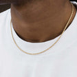 Solid Gold Hollow Rope Chain The Gold Gods 18'' 2.5MM