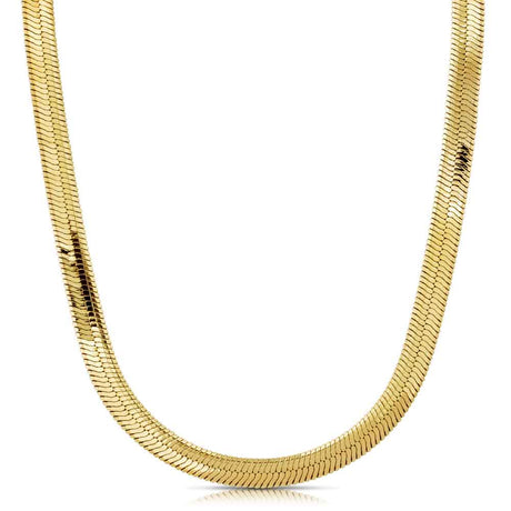 Gold Herringbone Chain The Gold Gods Front