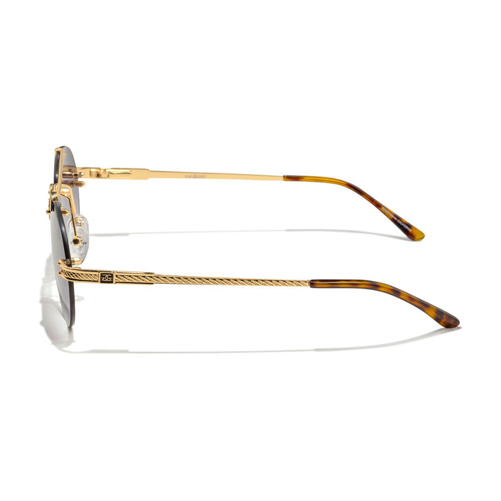Helios Aviator Designer Sunglasses in Crystal Multi Flash The Gold Gods 4