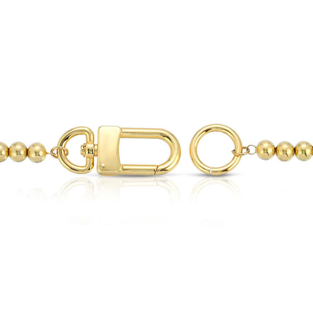 SBS Half Gold and Half Pearl Bracelet from Apres Ballet Collection  exclusively at Stacked By Suzie