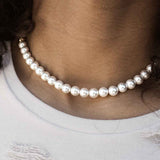 Half & Half Gold Pearl Chain The Gold Gods 1
