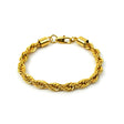 6mm Rope Chain Bracelet The Gold Gods