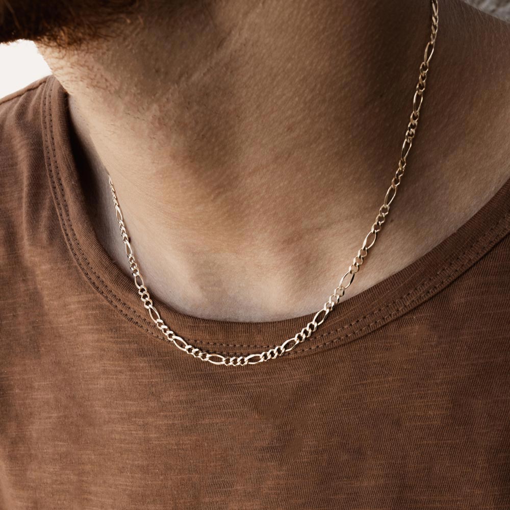 Figaro Chain Necklace 8mm Hiphop Natural Diamond Iced Out Necklace Jewelry  For Men at Rs 2171299/piece | Hip Hop Chain in Surat | ID: 26074405055
