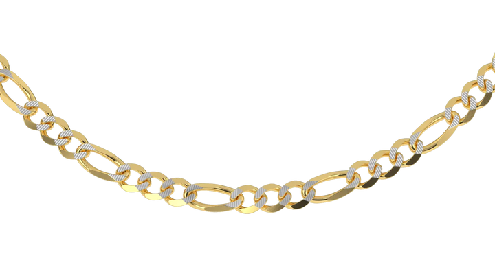 solid-gold-pave-figaro-chain-mens-jewelry-gold-chains