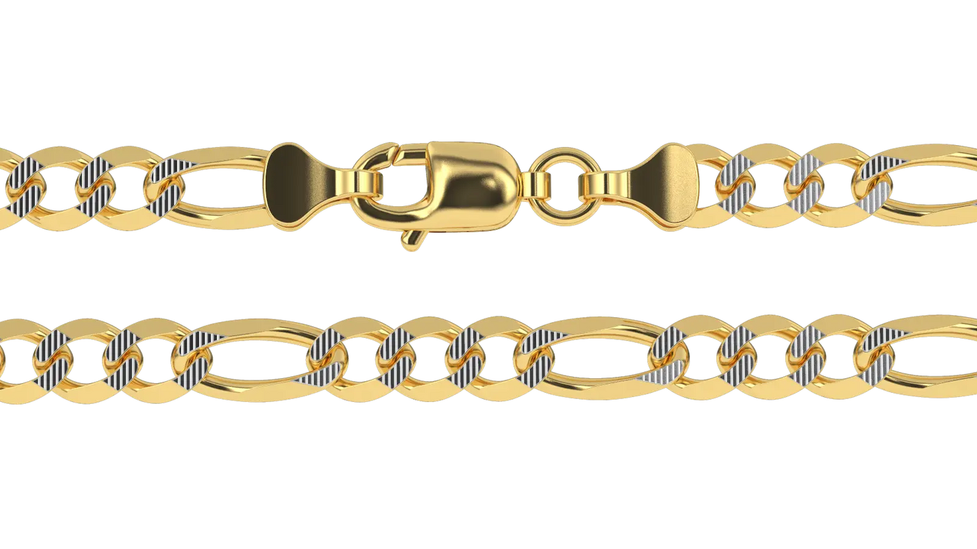 solid-gold-pave-figaro-chain-mens-jewelry-gold-chains