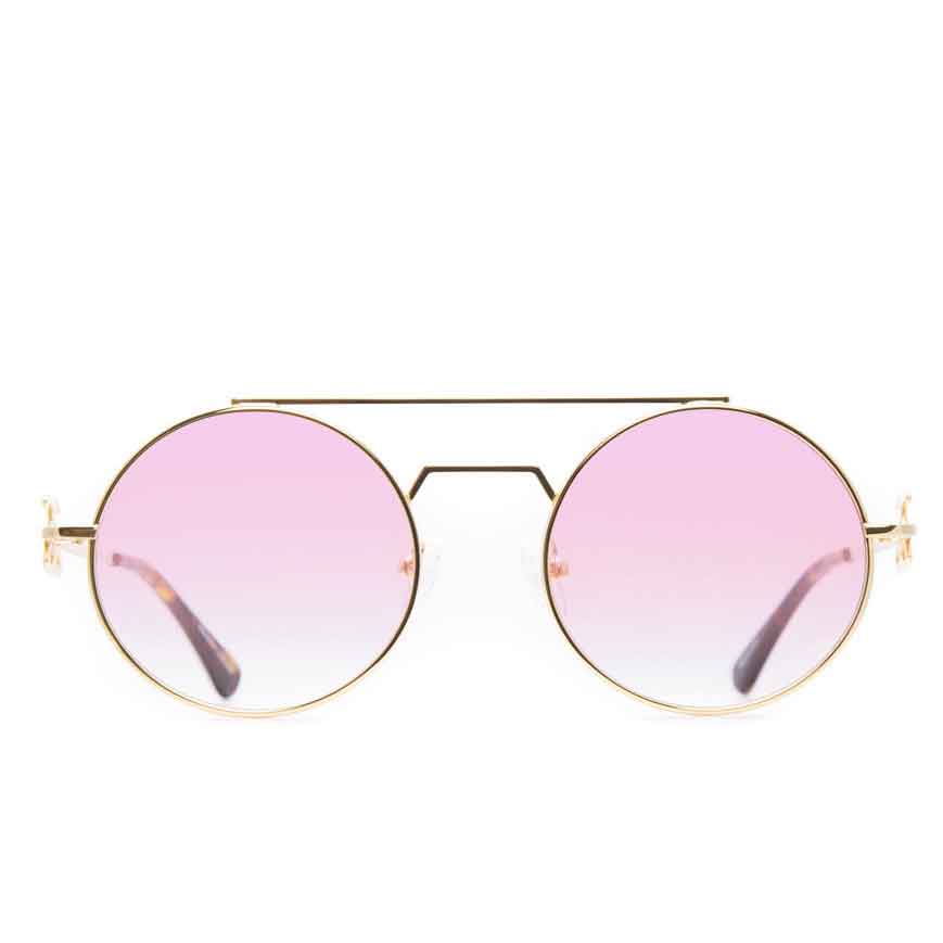 Visionaries Sunglasses The Gold Gods Pink Gradient