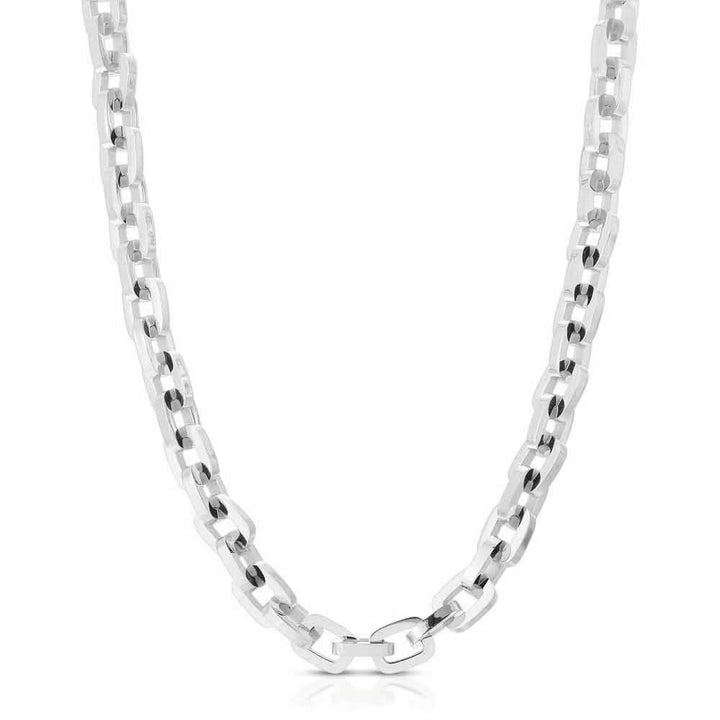 White gold Gold Cable Rolo Link Chain The The Gold Gods