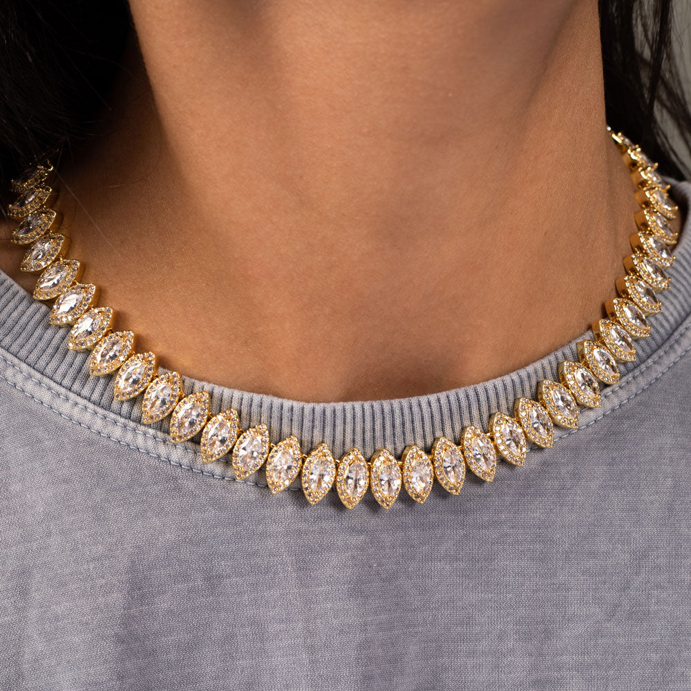 Thin Tennis Choker Necklace | Ep Designs | Wolf & Badger