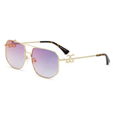 Zelus Sunglasses The Gold Gods blue-red Gradient